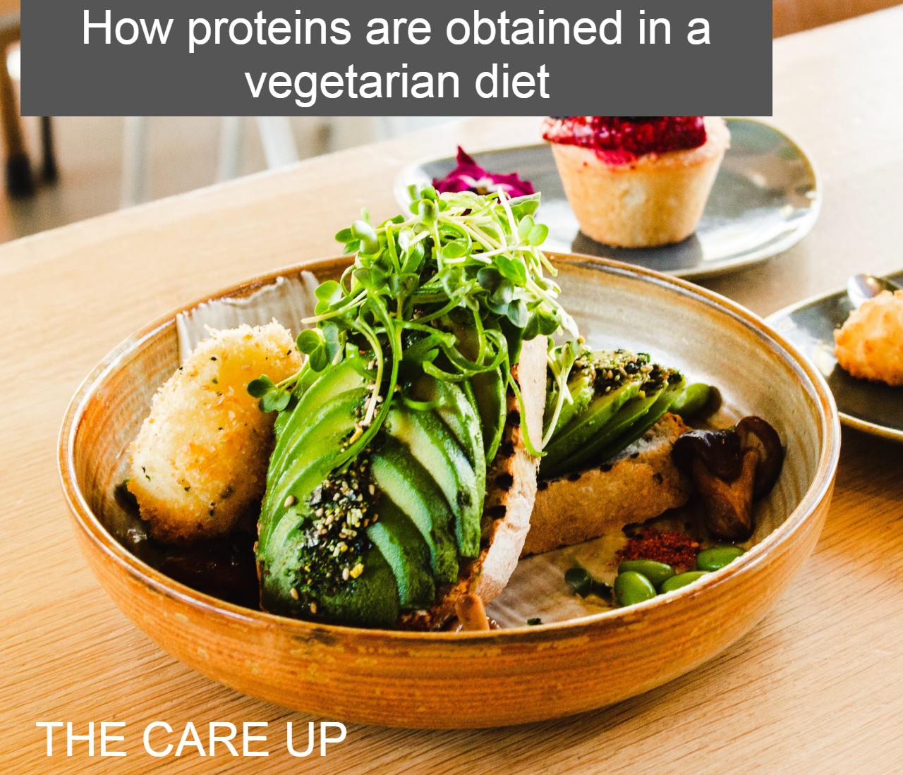 How proteins are obtained in a vegetarian diet