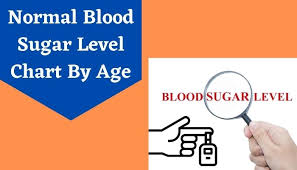 Normal Blood Sugar Levels By Age