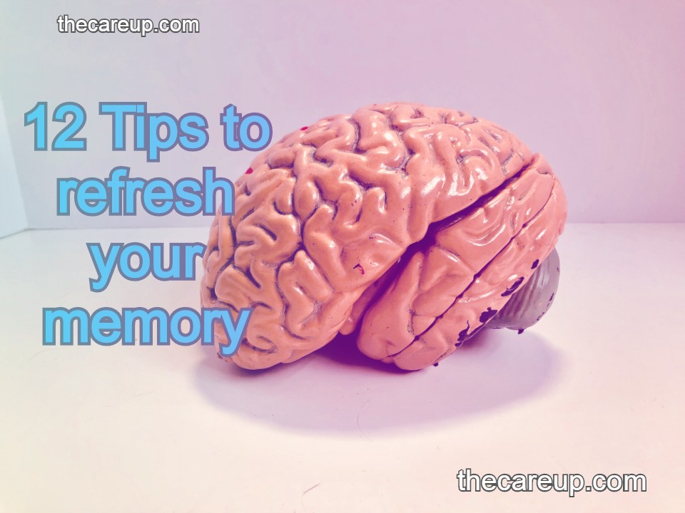 12 Tips to refresh your memory and remember